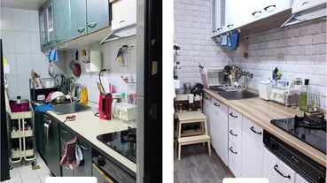 差超多! 下班後只花2萬的完美廚房改造