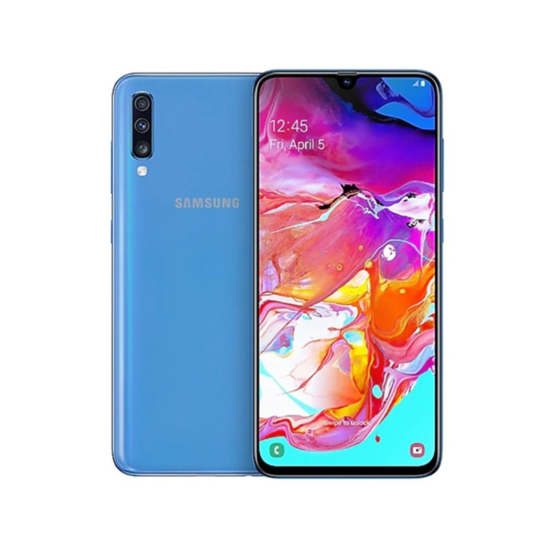 注意：1.不含原廠外盒及配件型號：SAMSUNG Galaxy A70配件：無保固期：無保固，享蝦皮商城15天鑑賞期NCC證號：CCAF184G0170T9使用期限：無電信商：中華電信、台灣大哥大、遠