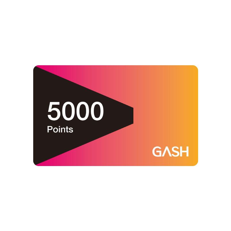 商品特色： 「GASH+」全新出發，結合數位娛樂內容，優質而強大的使用功能 讓全球數位玩家輕鬆透過GASH+ ，恣意暢遊在無限寬敞的數位娛樂世界中。 規格：5000點 產地：台灣 適用年齡：無限制 ►