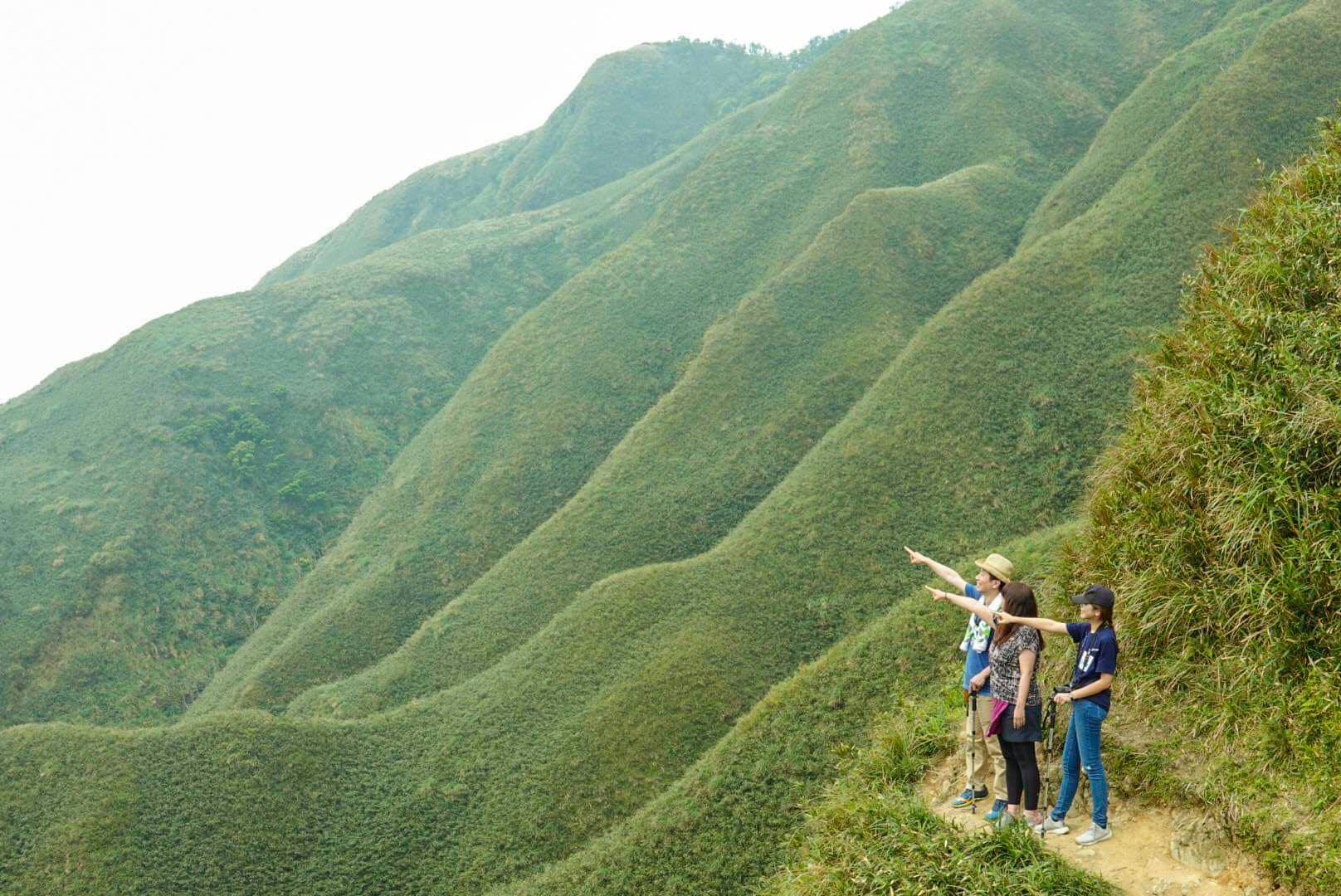 宜蘭.礁溪 臺灣的抹茶冰淇淋山，網美級小百岳仙境，挑戰聖母山莊步道，順收五峰旗瀑布