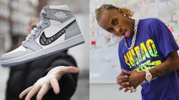 果然是「饒舌富小子」！Rich The Kid 搶先露出 Dior x AJ1，原來這些 Off-White 聯名「腳下屌貨」他都有⋯