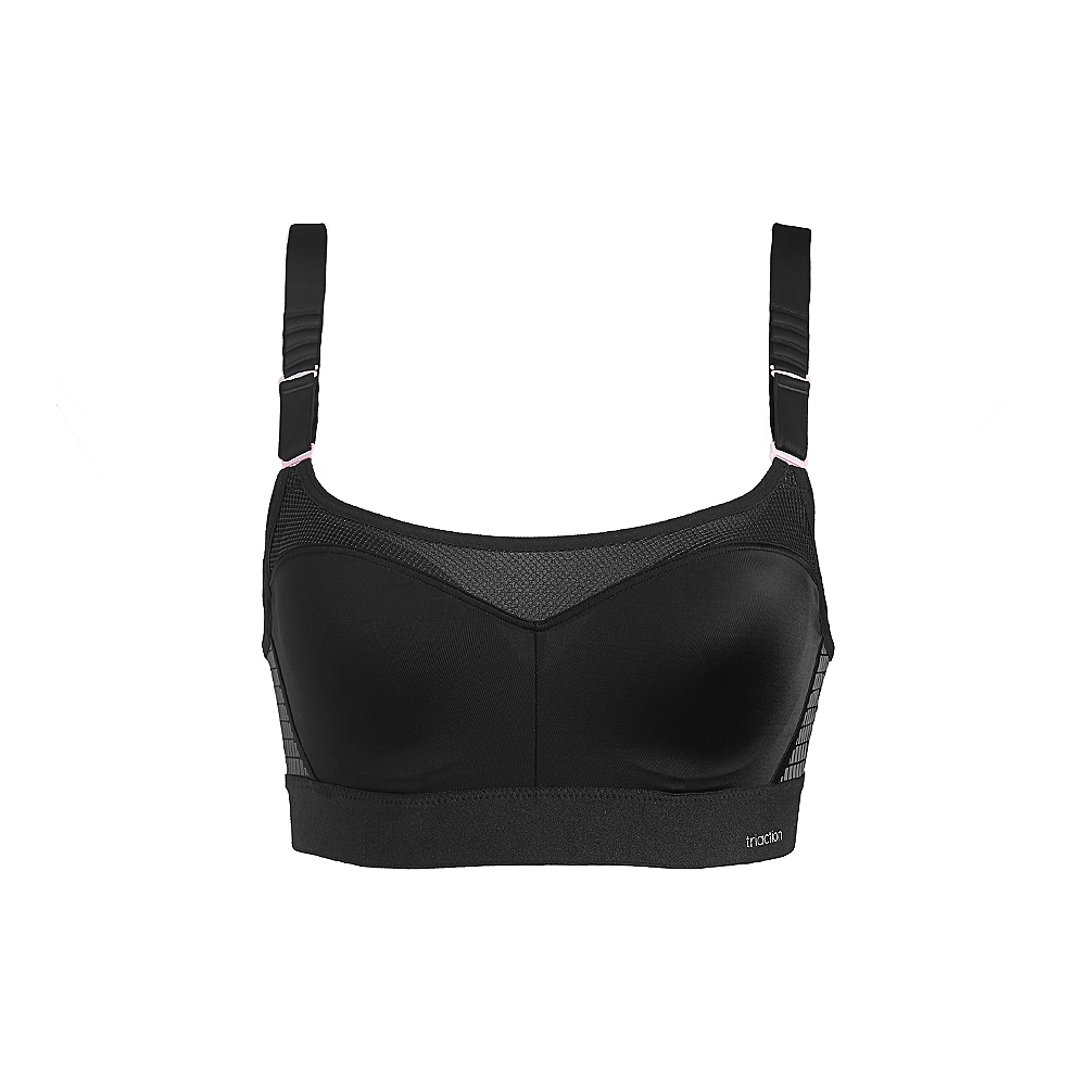 黛安芬-triaction cardio 機能好動高效動能運動內衣 b-c罩杯 自信濃黑｜16-7934 04