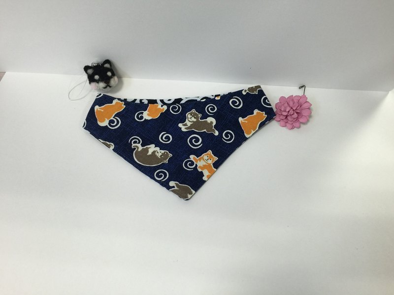 我把一個Kurobashi補丁貼在Shiba狗布上。