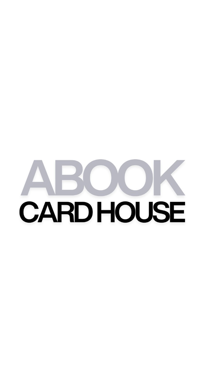 A Book Card House
