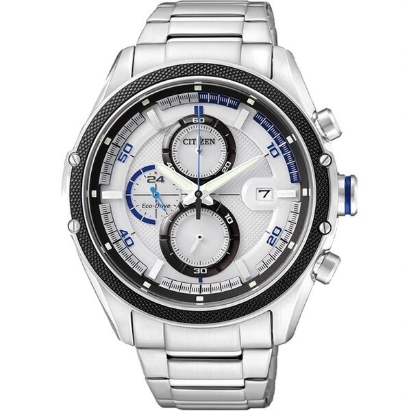 CITIZEN Eco-Drive 時尚達人三眼計時男錶(CA0120-51A)