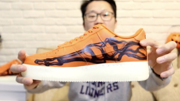 網友 liusteven11 開箱 / Nike Air Force 1 ‘Skeleton’