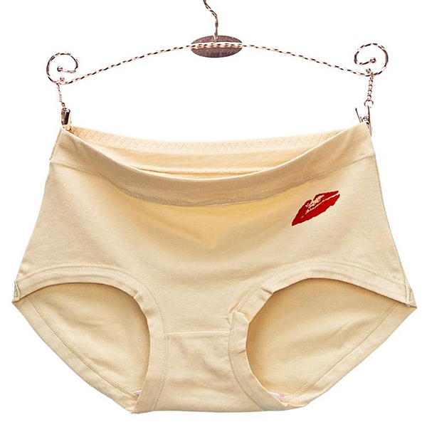 女 有機棉清清內褲時尚性感女士舒適提臀三角棉內褲褲頭