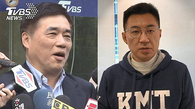 國民黨前副主席郝龍斌(左)、立委江啟臣(右)。(圖／TVBS資料畫面)