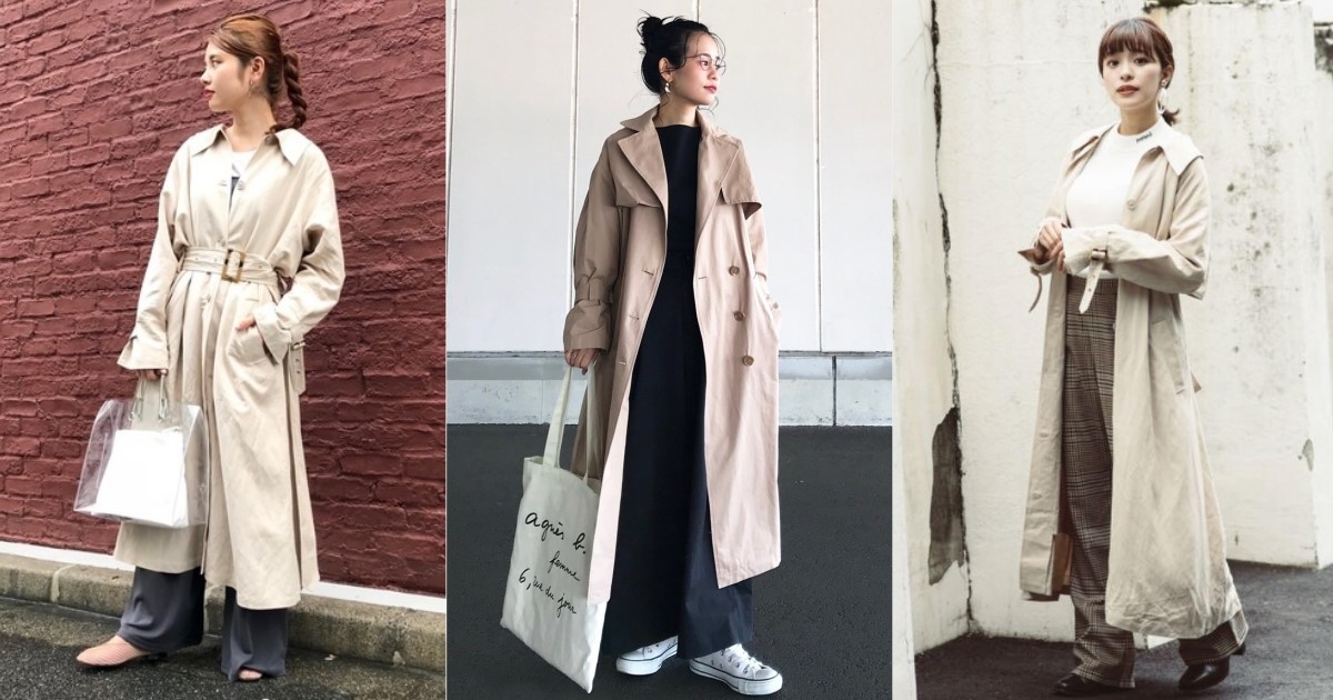 絕對是秋冬衣著品味的表徵！快參考4個風格女子的「經典卡其風衣」穿搭