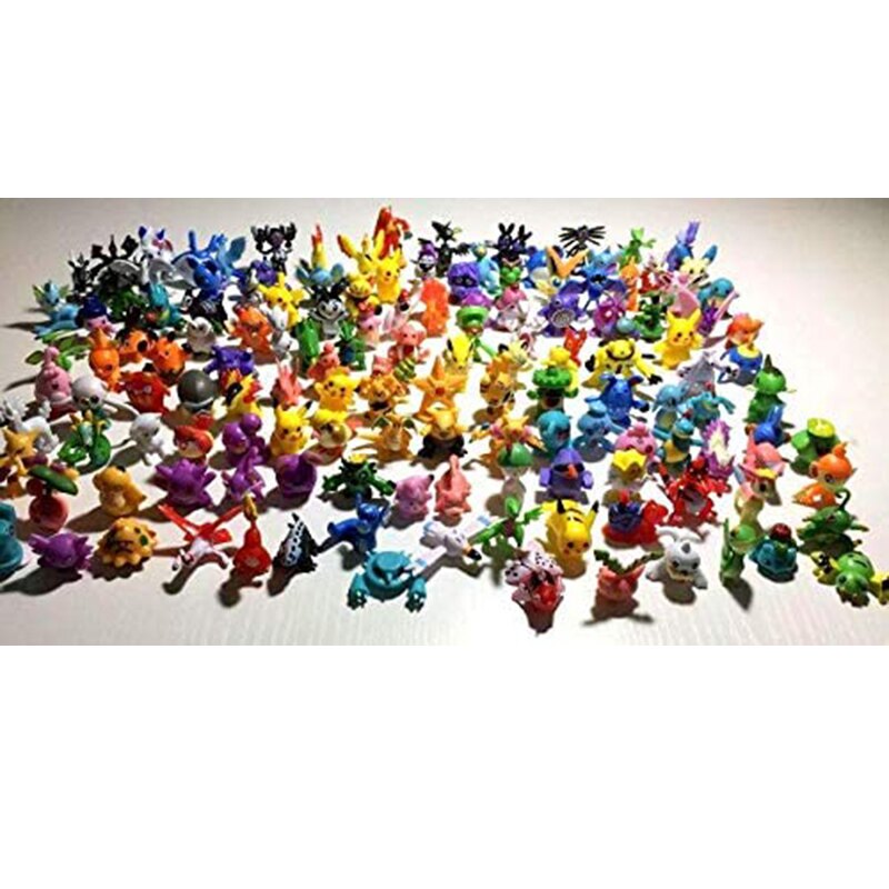 [9美國直購] 迷妳動作人物動漫 144pcs Monster Mini Action Figures Anime Cute Toys for Kids' Gift, for party, birth