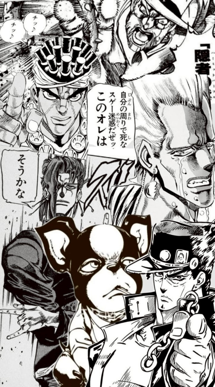 ジョジョの大型合作❣️