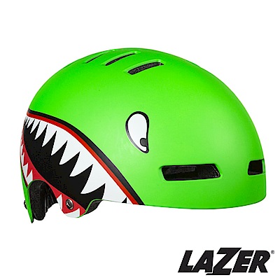 《LAZER》比利時 STREET JR 自行車兒童安全帽(52-56cm) 小恐龍