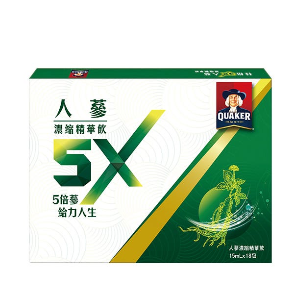 桂格5X人蔘濃縮精華飲