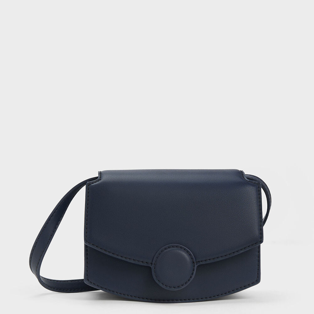 Clover 圓釦肩背包