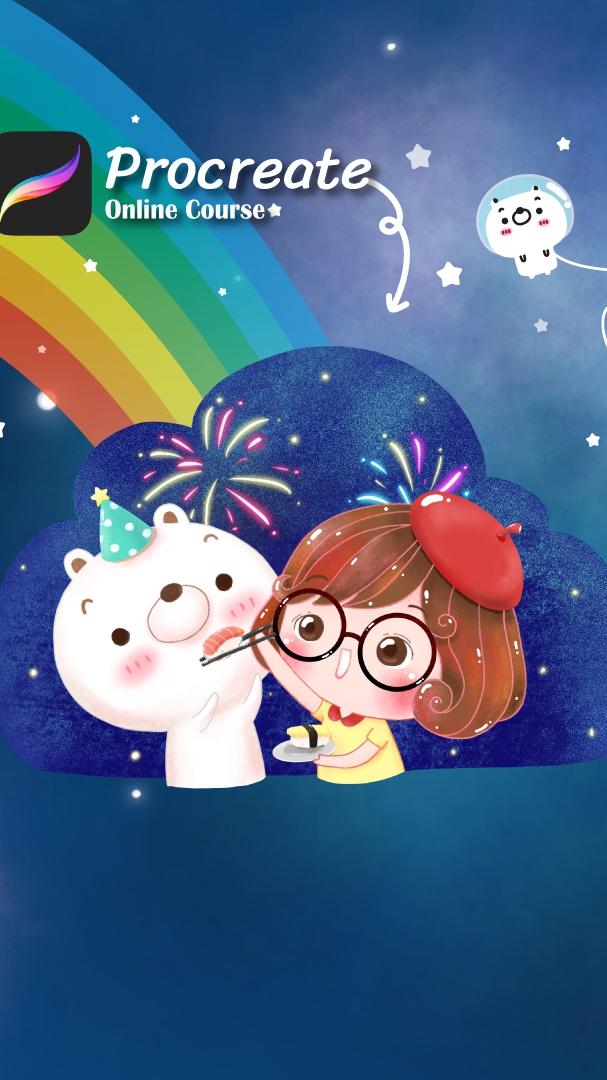 Procreate Beginner วาดการ์ตูนฉบับเริ่มต้น