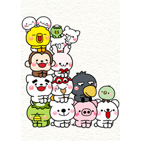 みんな大集合の着せ替え♡大人シンプル