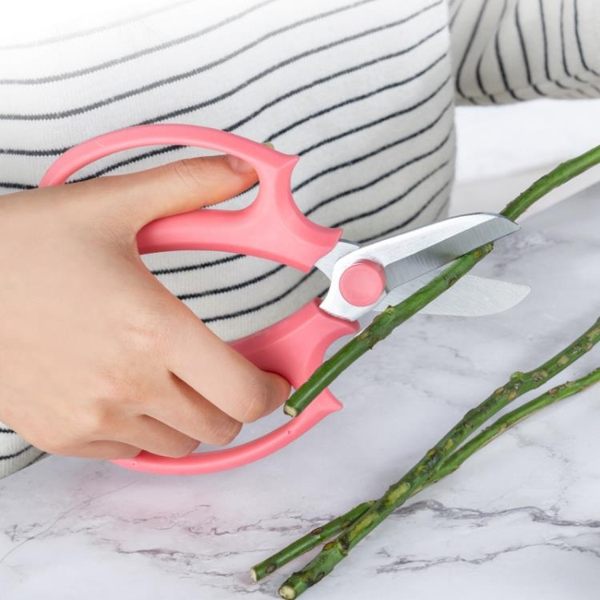 插花剪園藝花藝剪刀家用寬頭花剪鮮花花道剪花枝樹枝修花修枝工具