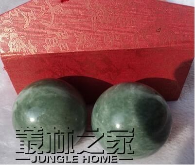 店長推薦▶阿富汗玉手球老年人按摩健身球手球空心實心鋼球玉石保健球手握球