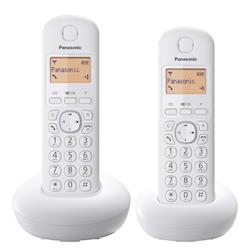 ◎1.4吋顯示幕|◎50組英文姓名電話簿|◎鬧鐘功能商品名稱:Panasonic國際牌DECT數位無線電話品牌:Panasonic國際牌型號:KX-TGB212TW類型:數位無線電話顏色:白色系,黑色