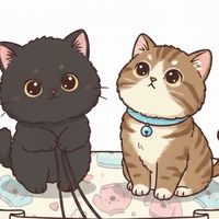 พี่อัลโบ้&น้องจีโร่พาช็อป😽