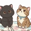 พี่อัลโบ้&น้องจีโร่พาช็อป😽
