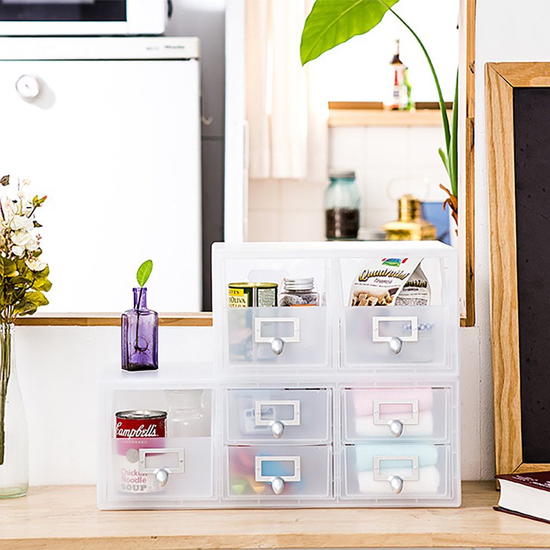 LITEM 里特 桌上系統收納整理盒(霧面)