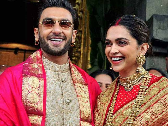 Ciprit Ranveer Singh Rayakan Ulang Tahun Pernikahan Pertama Bersama Deepika Padukone Sarat Dengan Ritual Keagamaan
