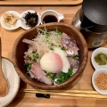 実際訪問したユーザーが直接撮影して投稿した博多駅中央街和食 / 日本料理こめらく 贅沢な、お茶漬け日和。博多デイトス店の写真