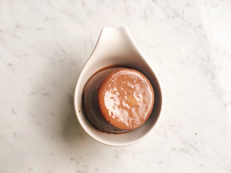 【花漾朋派】深巧克力柔滑布丁(四入/盒)