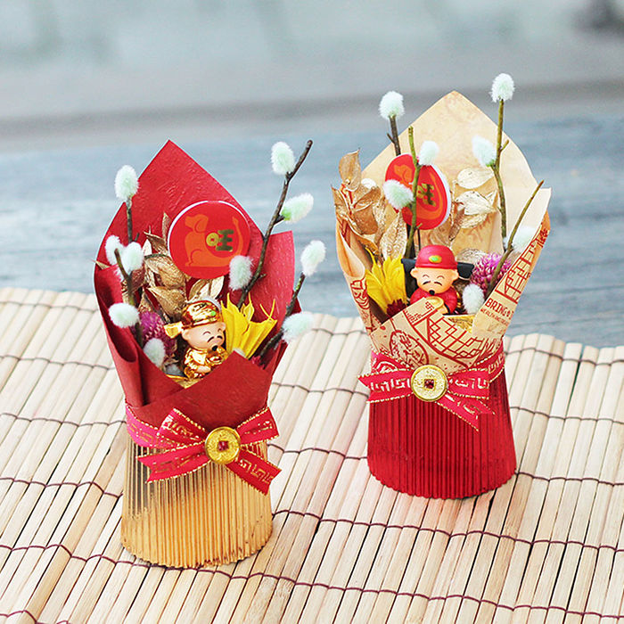 《狗年旺福》【Light+Bio】好神臨門花束