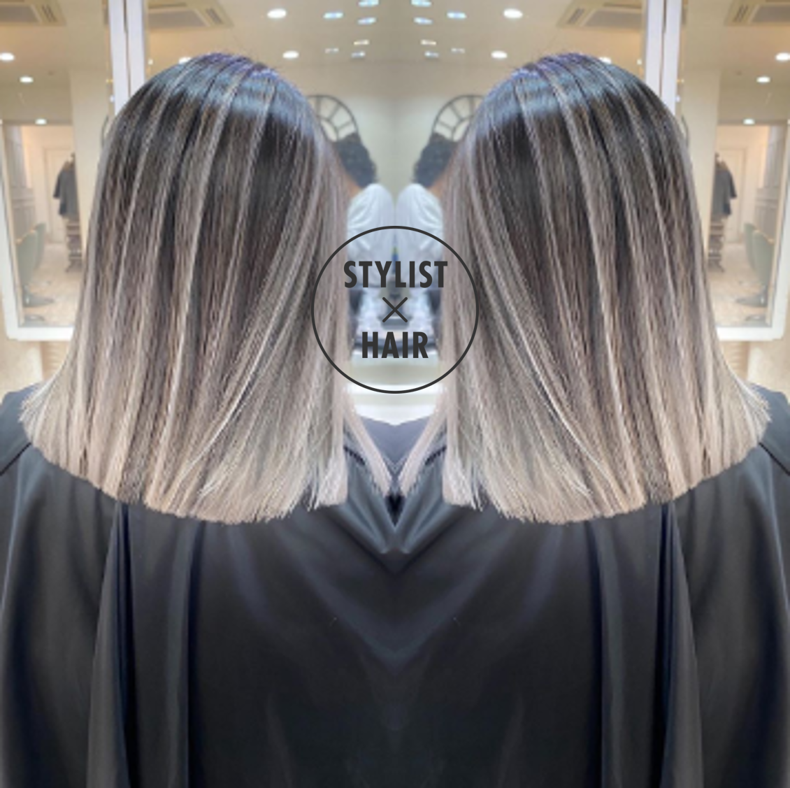 夏は明るく バレイヤージュ に決まり