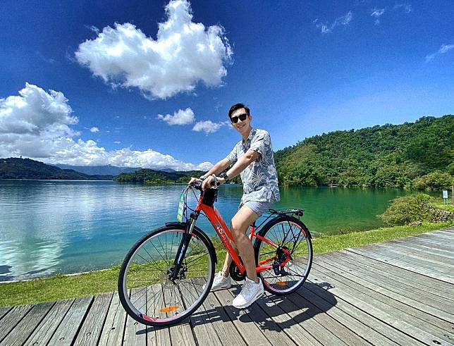 ▲環湖自行車道（圖片來源：IG @neillin0712）