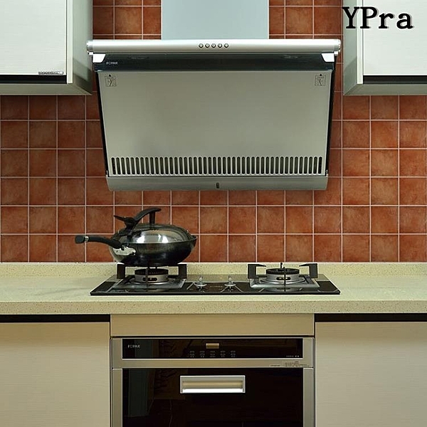 廚房防油煙貼紙墻紙自粘壁紙衛生間瓷磚貼紙仿古地磚貼紙花磚地貼