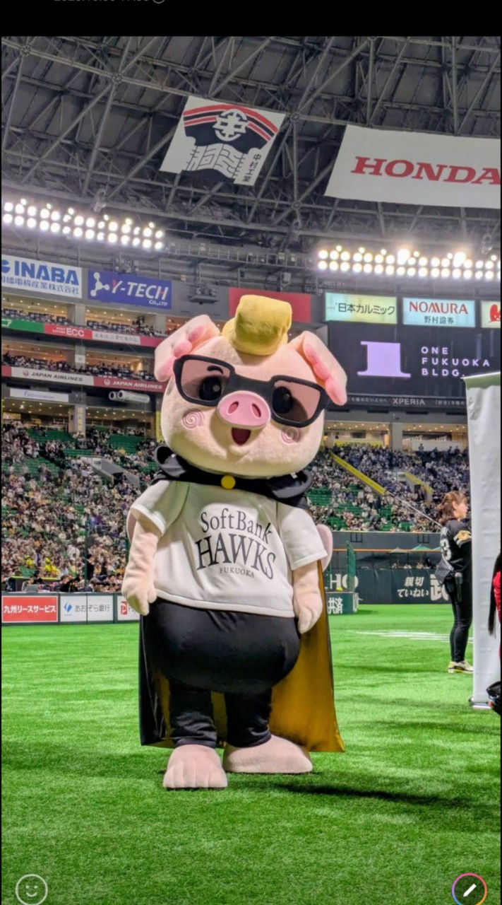 ソフトバンクホークス優勝するために全力応援するよ