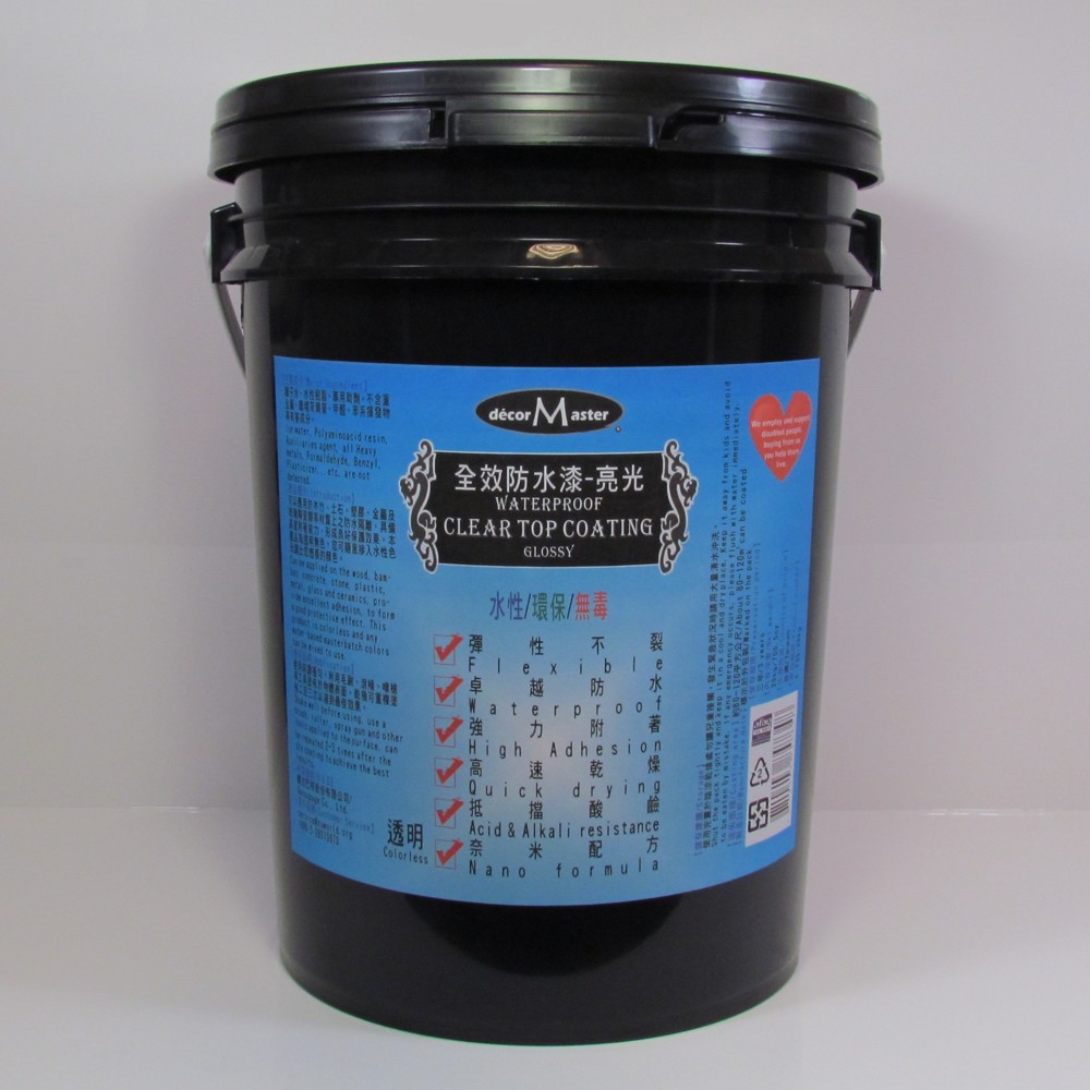 全效防水漆-亮光Clear Top Coating-Glossy-20kg