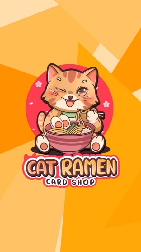 Cat Ramen Card Shop