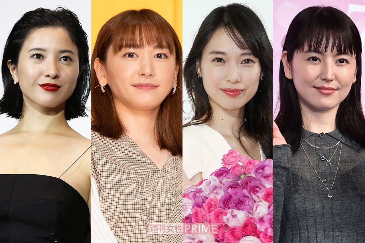 新垣結衣 戸田恵梨香らアラサー女優 不動の美的1位 は