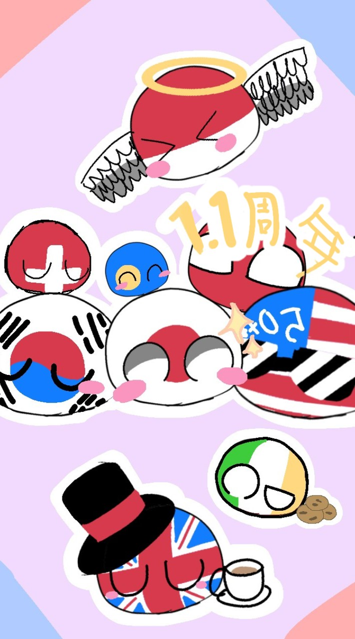 ポーランドボール雑談&イラスト
