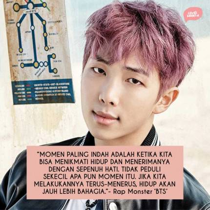 31 Kata Kata Motivasi Dari Idol Kpop - Kata Mutiara