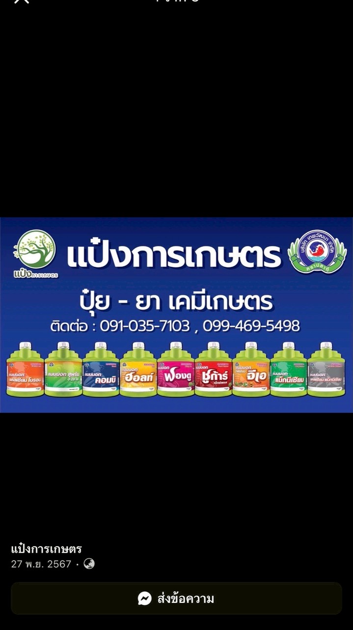 แป๋งการเกษตร อาชวินคลังเกษตร