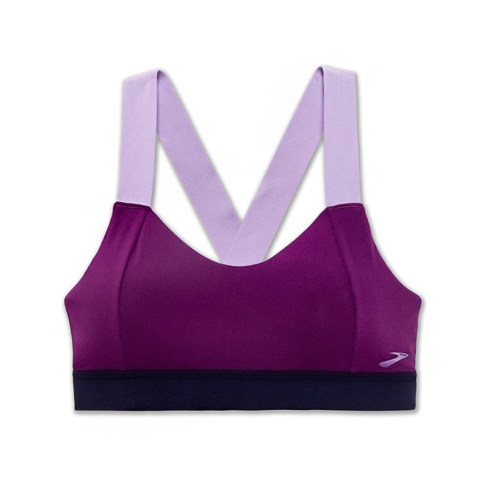 流線型設計新版的肩帶設計，給你煥然一新的外貌和同樣好的支撐力，適合搭配外搭背心，全天候的舒適穿著。選擇你所需可拆式胸墊，讓你可以選擇不同的穿法。舒適活動柔軟面料的彈性下圍，搭配支撐肩帶，提高合身度，及