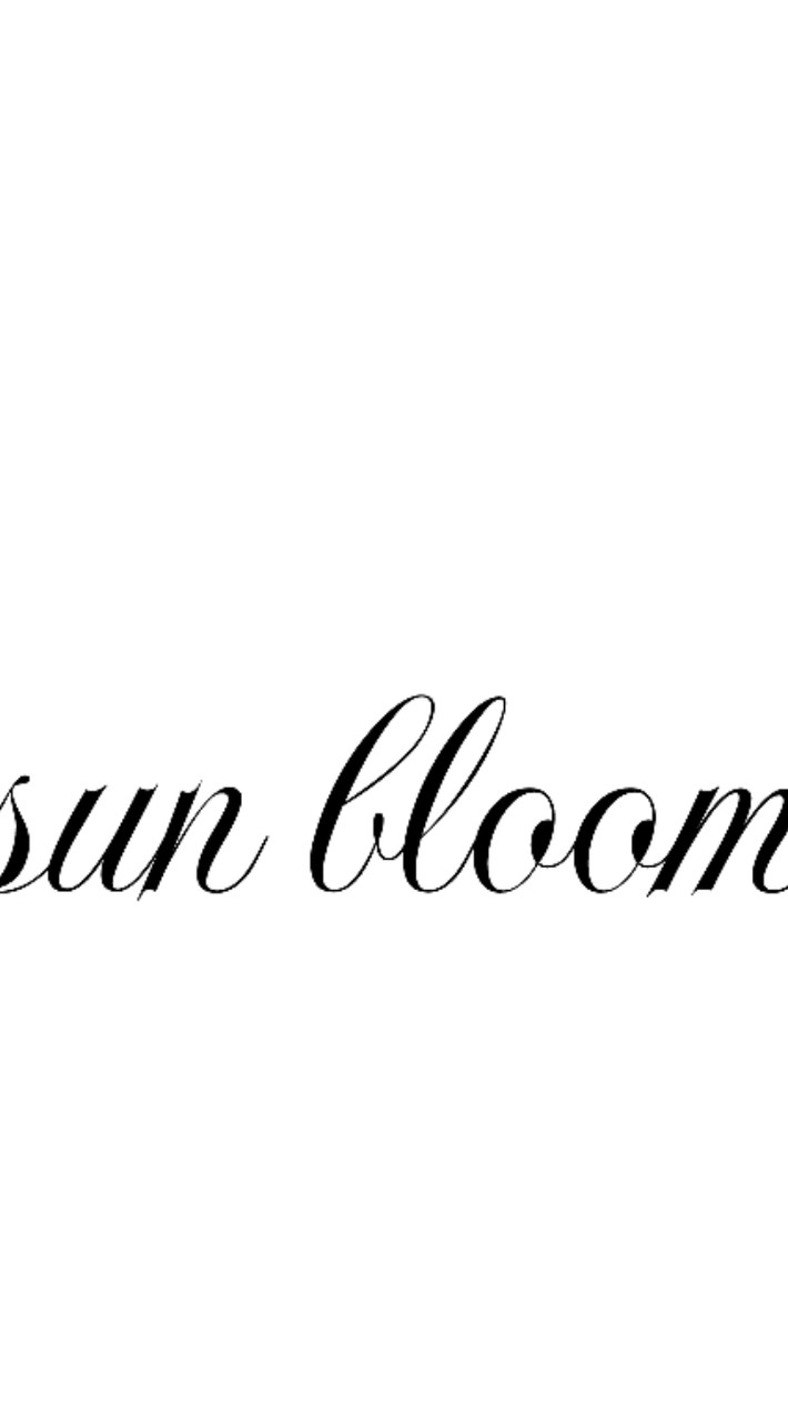 sun bloom