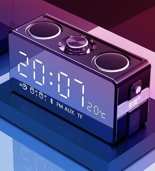 影響 音響無線智慧音箱超重低音炮迷妳手機車載戶外鋼炮智慧音響小型家用收音機DF免運 維多