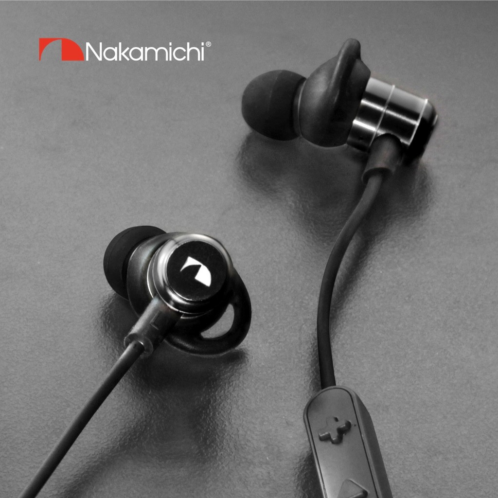 Nakamichi 藍牙耳機 N-ENERGY PLUS 黑色/銀色