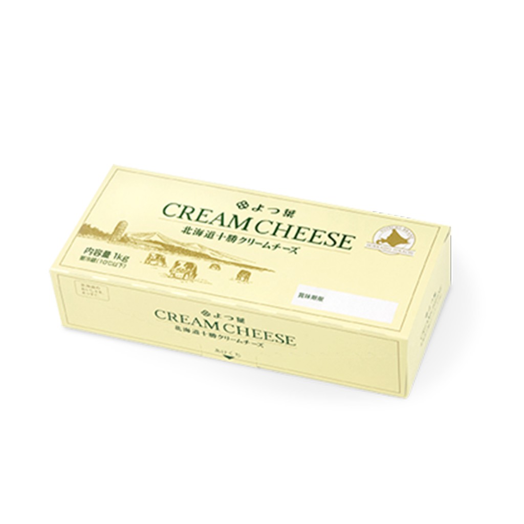 【德麥食品】 日本四葉 北海道十勝乳脂起司 奶油乳酪 cream cheese /1kg