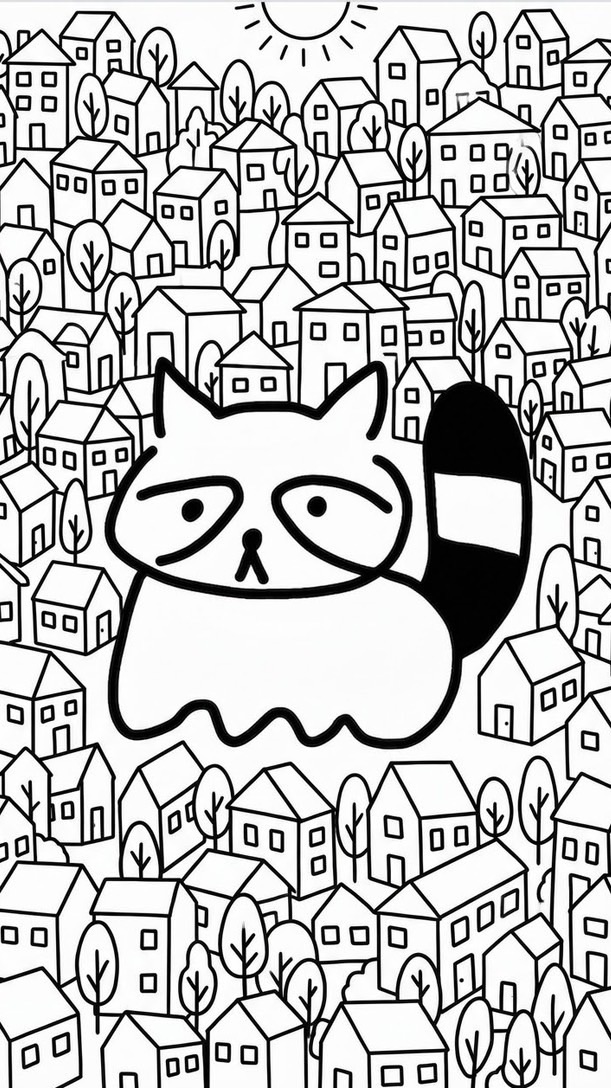 浣熊和阿泰ㄉ萬內房房🦝