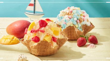 COLD STONE夏季推「芒著想荔」和「雲朵啵啵」！雙倍愛文芒果尬荔枝QQ球