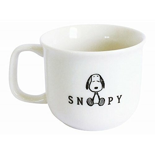 【真愛日本】日本製 陶瓷馬克杯 大臉 H61 史努比snoopy 史奴比 馬克杯 水杯 杯子 單耳杯 杯子 茶杯 杯