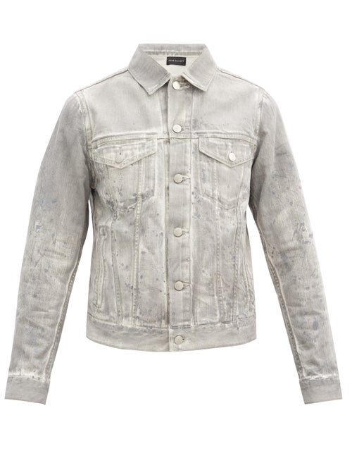 John Elliott - John Elliot's grey Thumper Jacket Type III jacket is a reworked take on the classic A