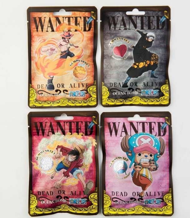 【Ocean Bomb】海賊王惡魔果實軟糖系列 │ 交換禮物 │ 聖誕節